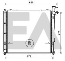 ElectroAuto 31R36093 - RADIADOR->APLICACION ORIGINAL KIA