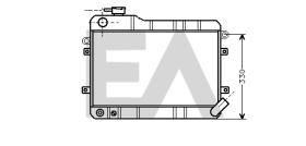 ElectroAuto 31R39001 - RADIADOR->APLICACION ORIGINAL LADA