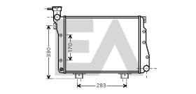 ElectroAuto 31R39002 - RADIADOR->APLICACION ORIGINAL LADA