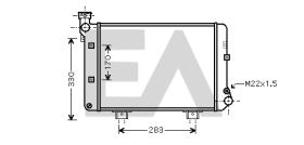 ElectroAuto 31R39003 - RADIADOR->APLICACION ORIGINAL LADA