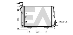 ElectroAuto 31R39004 - RADIADOR->APLICACION ORIGINAL LADA