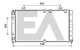 ElectroAuto 31R39009 - RADIADOR->APLICACION ORIGINAL LADA