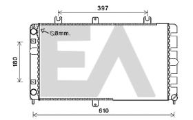 ElectroAuto 31R39010 - RADIADOR->APLICACION ORIGINAL LADA