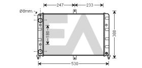 ElectroAuto 31R39011 - RADIADOR->APLICACION ORIGINAL LADA