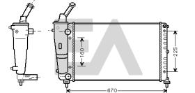 ElectroAuto 31R40001 - RADIADOR->APLICACION ORIGINAL LANCI