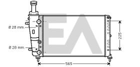 ElectroAuto 31R40006 - RADIADOR->APLICACION ORIGINAL LANCI