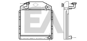 ElectroAuto 31R45016 - RADIADOR->APLICACION ORIGINAL MERCE