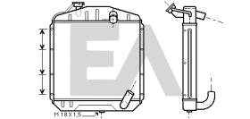 ElectroAuto 31R45018 - RADIADOR->APLICACION ORIGINAL MERCE