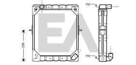 ElectroAuto 31R45021 - RADIADOR->APLICACION ORIGINAL MERCE