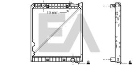 ElectroAuto 31R45027 - RADIADOR AGUA MERCEDES BENZ