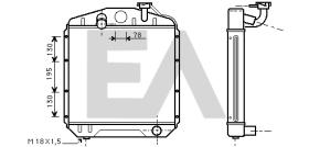 ElectroAuto 31R45028 - RADIADOR->APLICACION ORIGINAL MERCE