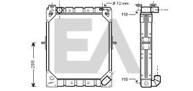 ElectroAuto 31R45031 - RADIADOR->APLICACION ORIGINAL MERCE