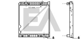 ElectroAuto 31R45032 - RADIADOR->APLICACION ORIGINAL MERCE