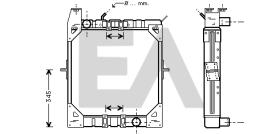 ElectroAuto 31R45036 - RADIADOR->APLICACION ORIGINAL MERCE