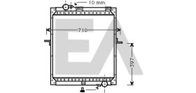 ElectroAuto 31R45040 - RADIADOR->APLICACION ORIGINAL MERCE