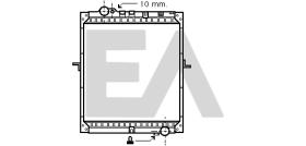 ElectroAuto 31R45042 - RADIADOR->APLICACION ORIGINAL MERCE