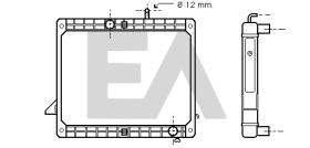 ElectroAuto 31R45043 - RADIADOR AGUA MERCEDES BENZ