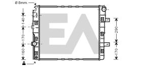 ElectroAuto 31R45049 - RADIADOR->APLICACION ORIGINAL MERCE