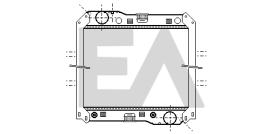 ElectroAuto 31R45053 - RADIADOR AGUA MERCEDES BENZ