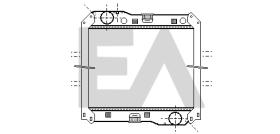 ElectroAuto 31R45062 - RADIADOR->APLICACION ORIGINAL MERCE