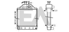 ElectroAuto 31R46034 - RADIADOR->APLICACION ORIGINAL MASSE