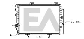 ElectroAuto 31R50001 - RADIADOR->APLICACION ORIGINAL MERCE