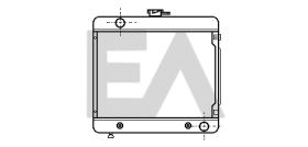 ElectroAuto 31R50017 - RADIADOR->APLICACION ORIGINAL MERCE