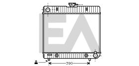 ElectroAuto 31R50033 - RADIADOR->APLICACION ORIGINAL MERCE