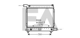 ElectroAuto 31R50034 - RADIADOR->APLICACION ORIGINAL MERCE