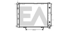 ElectroAuto 31R50036 - RADIADOR AGUA MERCEDES BENZ