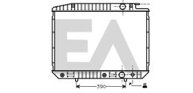 ElectroAuto 31R50037 - RADIADOR->APLICACION ORIGINAL MERCE