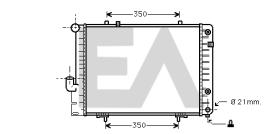 ElectroAuto 31R50045 - RADIADOR->APLICACION ORIGINAL MERCE