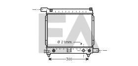 ElectroAuto 31R50055 - RADIADOR->APLICACION ORIGINAL MERCE