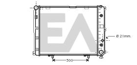 ElectroAuto 31R50058 - RADIADOR->APLICACION ORIGINAL MERCE