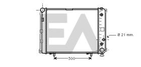 ElectroAuto 31R50061 - RADIADOR->APLICACION ORIGINAL MERCE