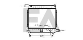 ElectroAuto 31R50066 - RADIADOR->APLICACION ORIGINAL MERCE