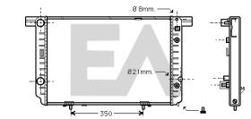 ElectroAuto 31R50075 - RADIADOR->APLICACION ORIGINAL MERCE