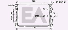 ElectroAuto 31R50104 - RADIADOR->APLICACION ORIGINAL MERCE