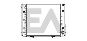 ElectroAuto 31R50110 - RADIADOR->APLICACION ORIGINAL MERCE