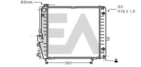  31R50116 - RADIADOR->APLICACION ORIGINAL MERCE