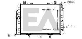 ElectroAuto 31R50119 - RADIADOR->APLICACION ORIGINAL MERCE