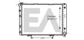 ElectroAuto 31R50123 - RADIADOR->APLICACION ORIGINAL MERCE
