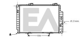  31R50142 - RADIADOR->APLICACION ORIGINAL MERCE