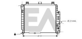 ElectroAuto 31R50143 - RADIADOR->APLICACION ORIGINAL MERCE
