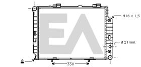 ElectroAuto 31R50151 - RADIADOR->APLICACION ORIGINAL MERCE