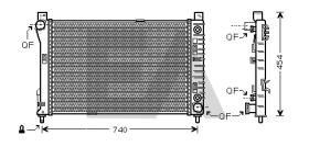 ElectroAuto 31R50152 - RADIADOR AGUA MERCEDES BENZ