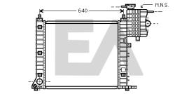 ElectroAuto 31R50171 - RADIADOR->APLICACION ORIGINAL MERCE