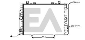 ElectroAuto 31R50189 - RADIADOR->APLICACION ORIGINAL MERCE