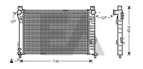  31R50190 - RADIADOR->APLICACION ORIGINAL MERCE