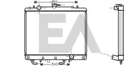 ElectroAuto 31R51075 - RADIADOR->APLICACION ORIGINAL MITSU